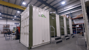Portable Restroom Containers